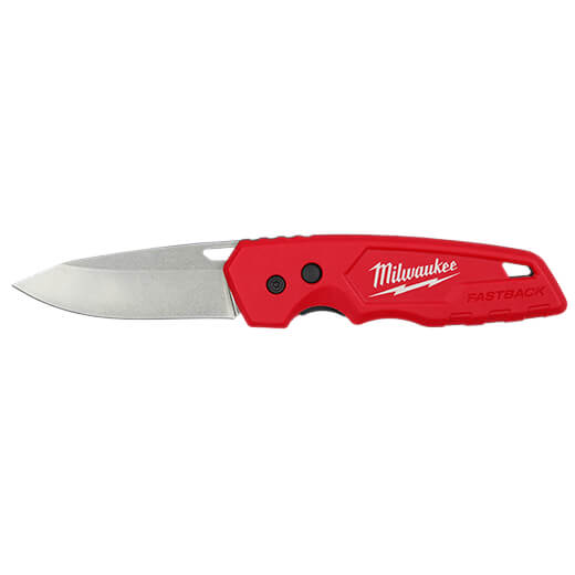 Milwaukee 48-22-1520 FASTBACK folding knife with stainless steel drop point blade