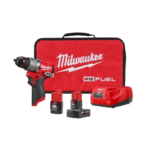 Milwaukee 3404-22 M12 Hammer Drill Kit with compact design