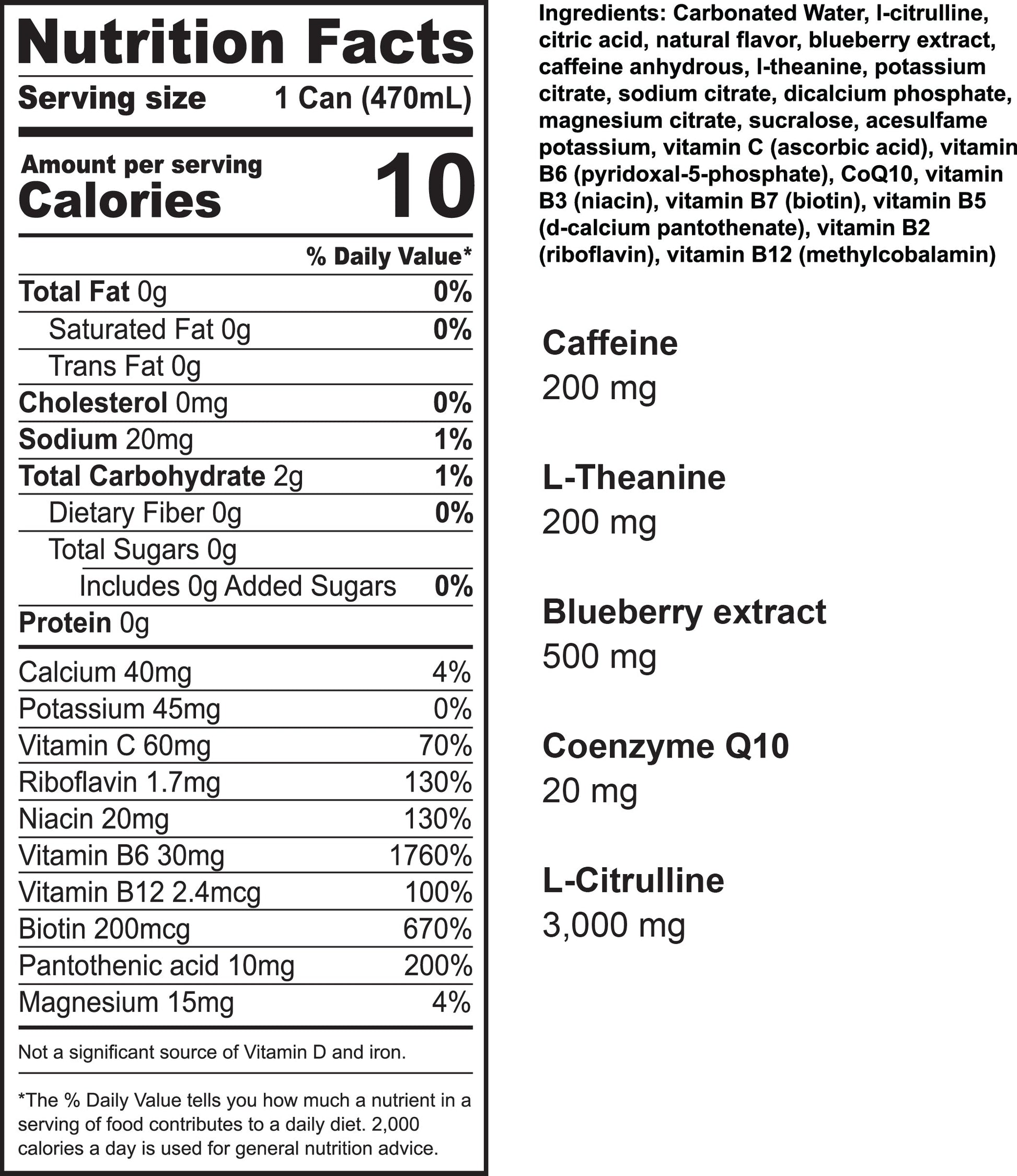 Energy Drink™ Variety 12-Pack featuring all flavors including vibrant colors and design.