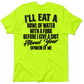 Opinion Of Me - Safety Yellow T-Shirt