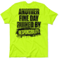 Responsibility - Safety Yellow T-Shirt