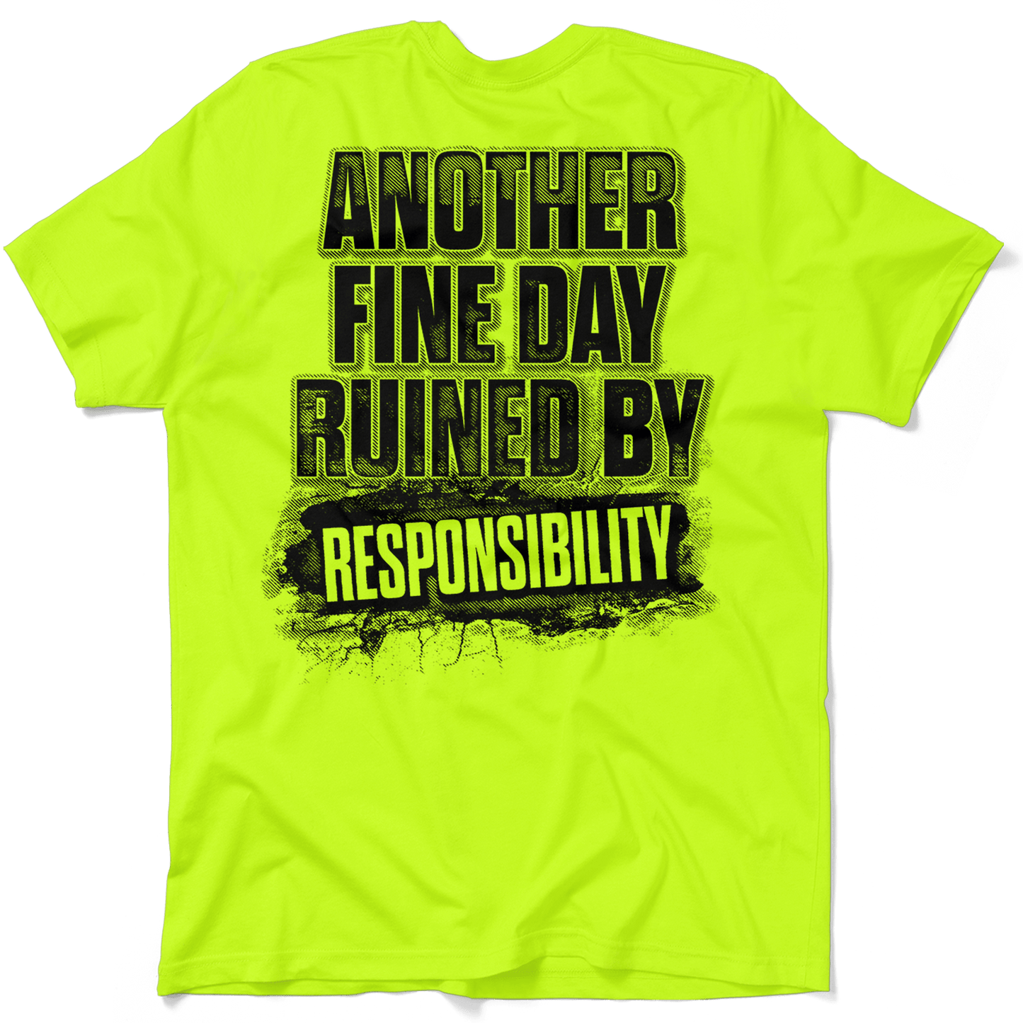 Responsibility - Safety Yellow T-Shirt