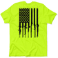 Rifle Flag - Safety Yellow T-Shirt