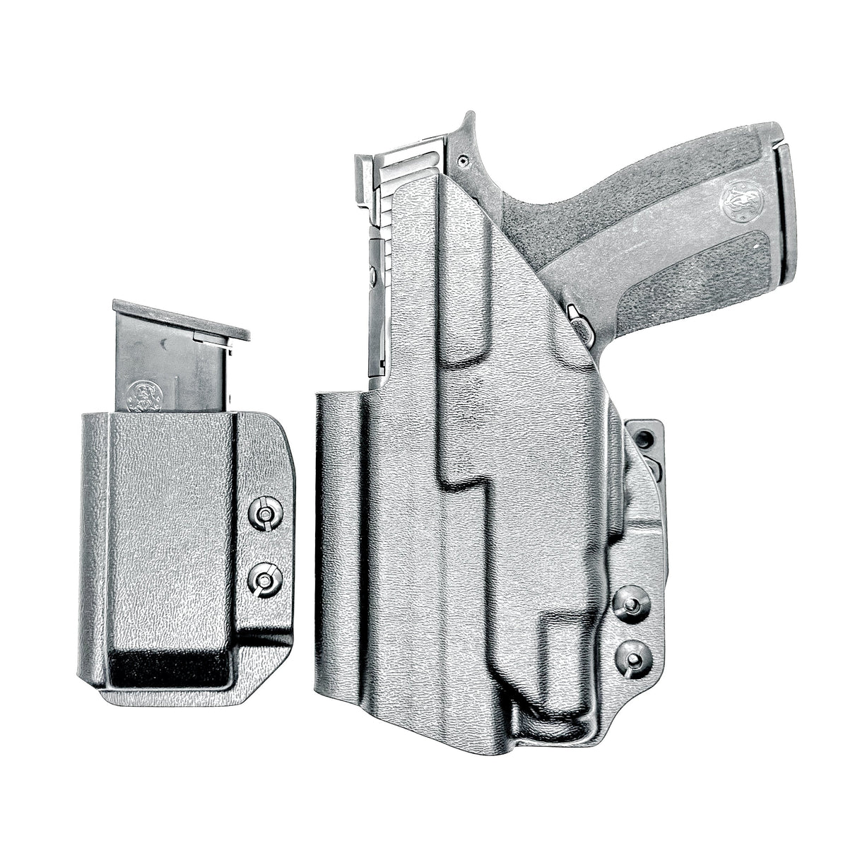 Smith & Wesson M&P Shield X & TLR-7 Sub IWB Holster with Magazine Carrier Combo - view 2