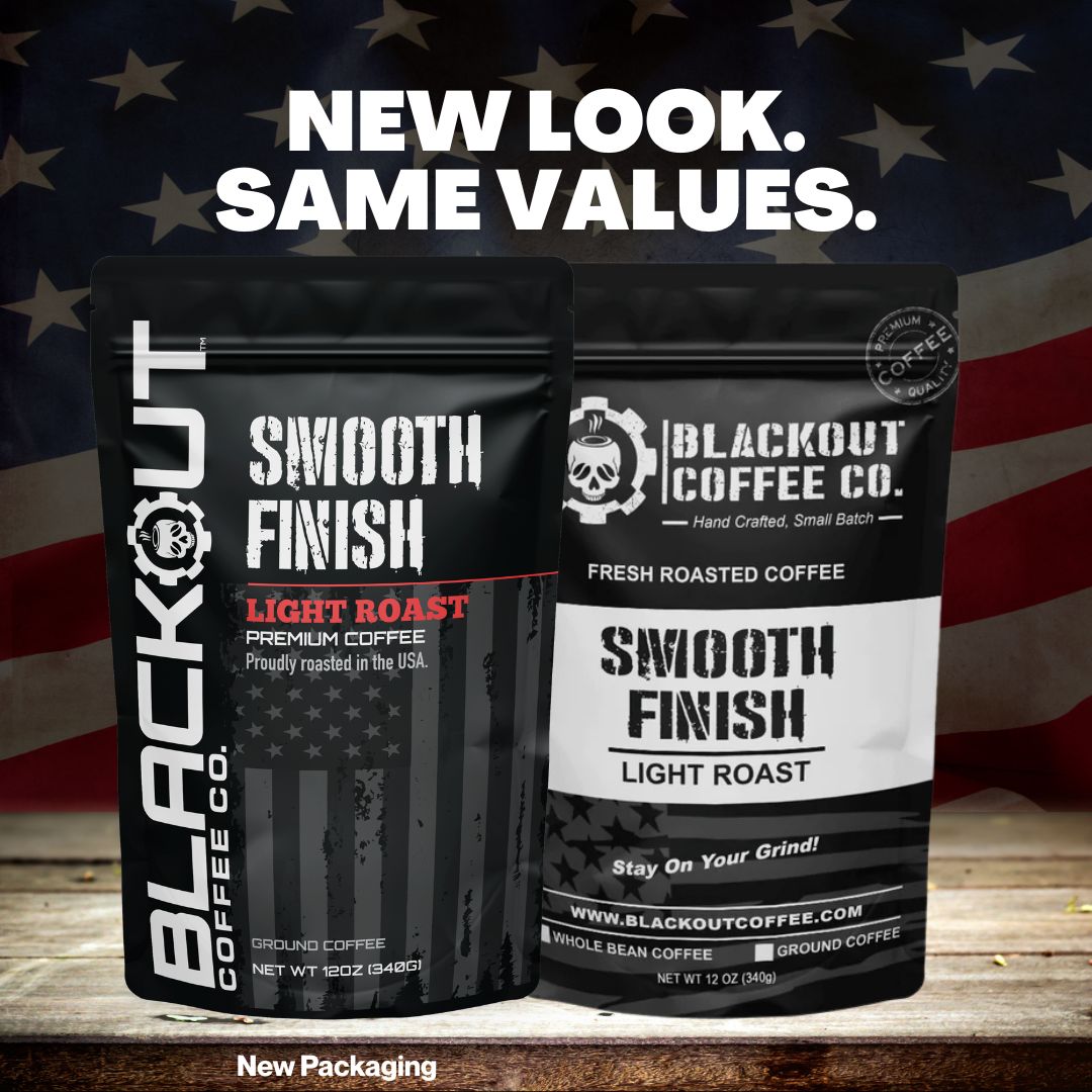 Freshly brewed Smooth Finish Coffee in a cup, displaying its rich color and inviting aroma, ideal for coffee lovers.