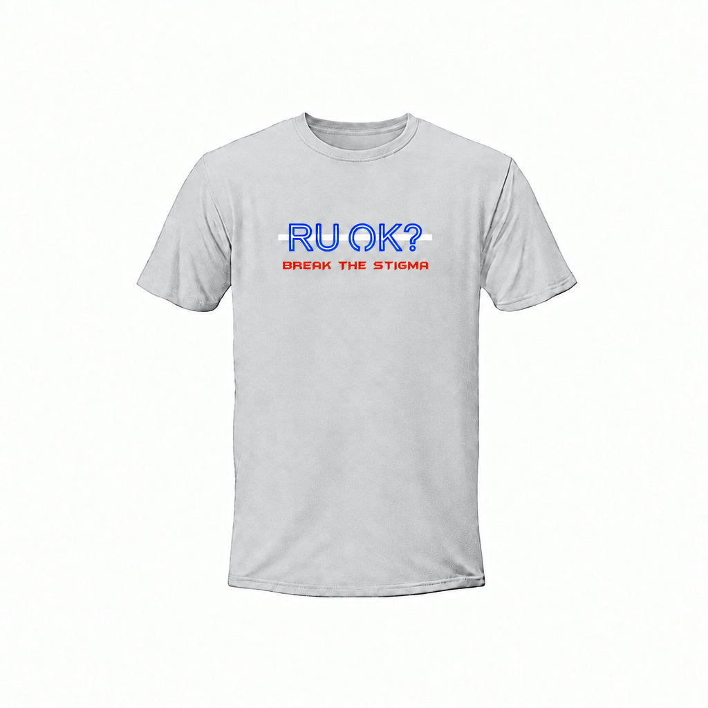 Stigma Breaking Unisex Tee- White Line
