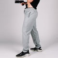 Dual YKK zippered pockets on the gray Carrier Sweatpants Mk.II, perfect for concealed carry sweatpants.