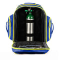 Scherber Ultimate First Responder Trauma O2 Backpack - Fully Stocked, showcasing durable material and organized compartments for medical supplies.