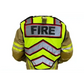 ULTRABRIGHT RED-FIRE PUBLIC SAFETY VEST