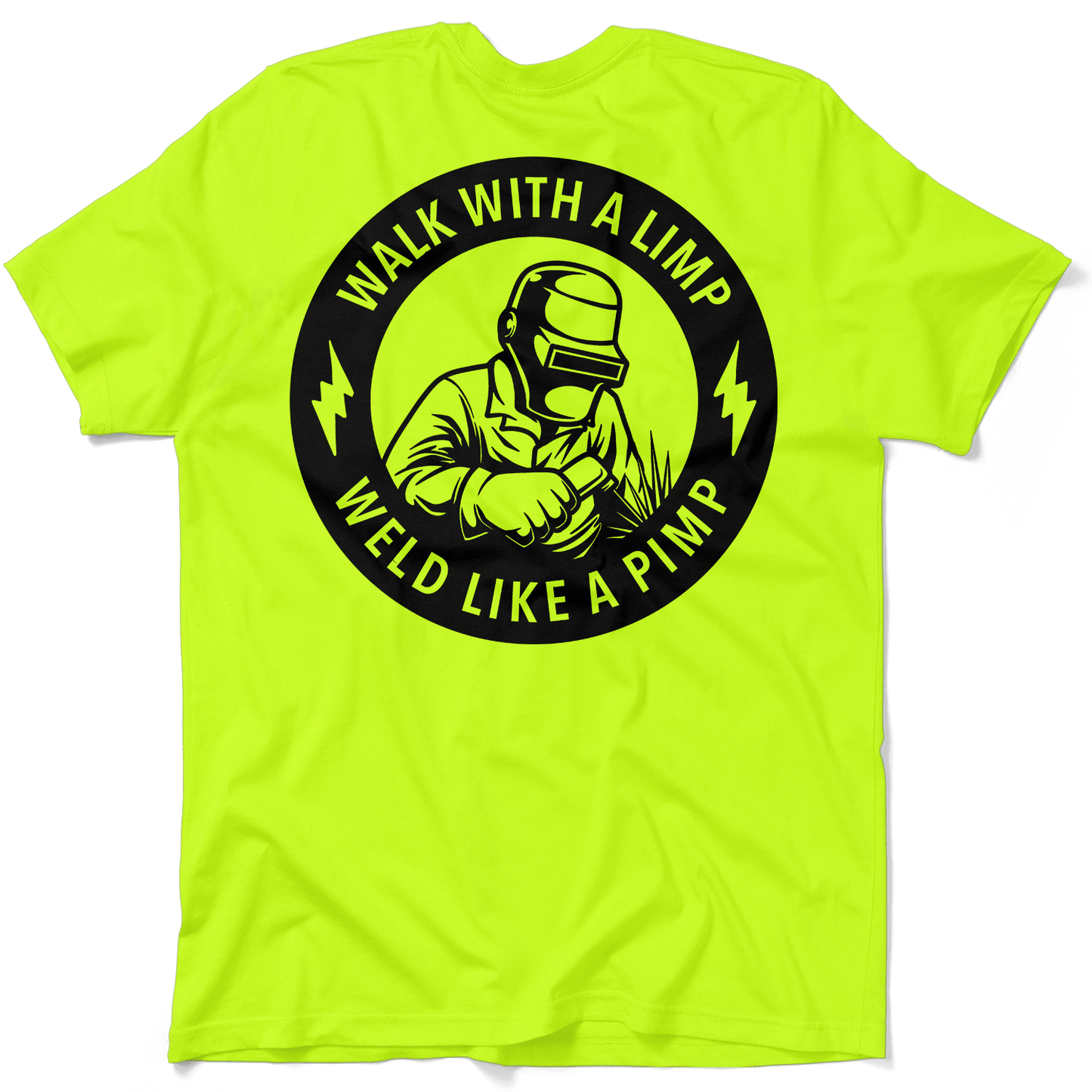 Pimp - Safety Yellow T-Shirt