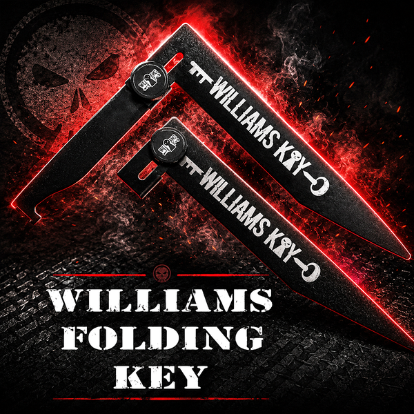 Folding Williams Key for Emergency Access