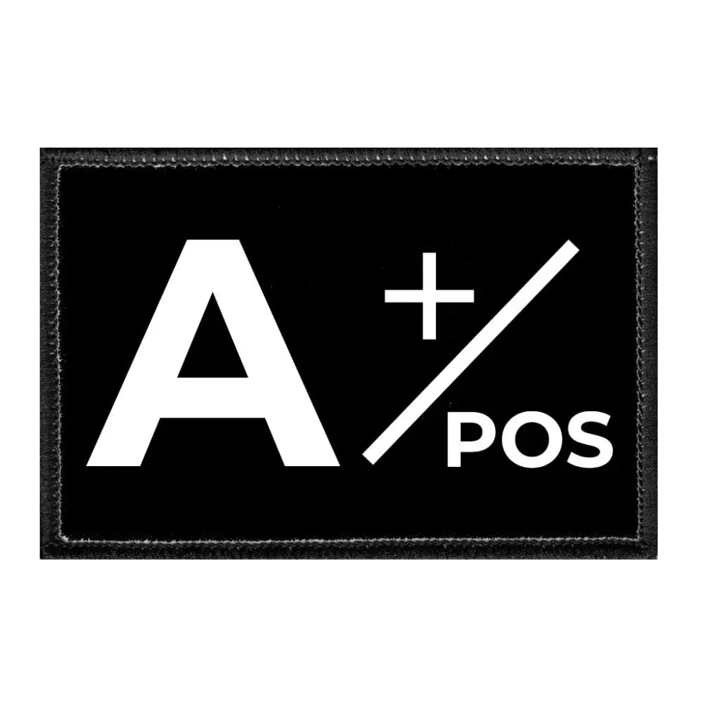 A + Positive Blood Type - Removable Patch - Patch