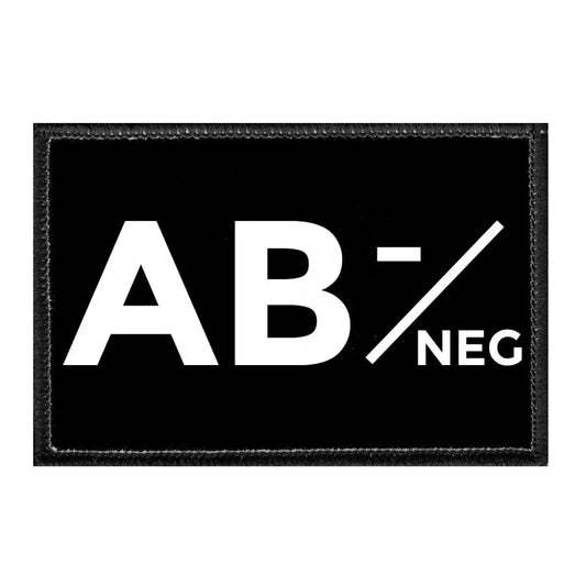 AB- Negative Blood Type - Removable Patch - Patch