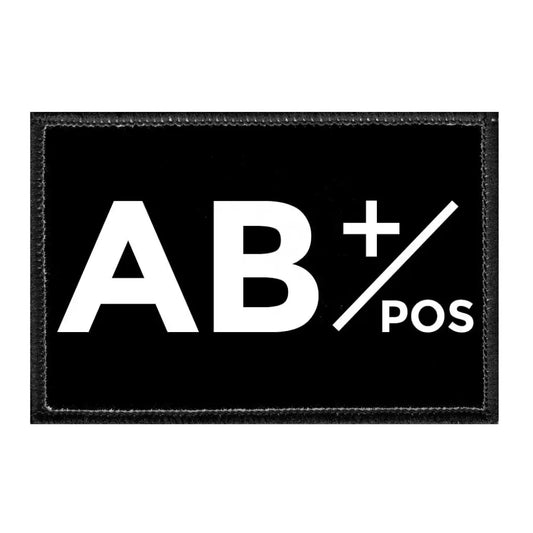 AB + Positive Blood Type - Removable Patch - Patch