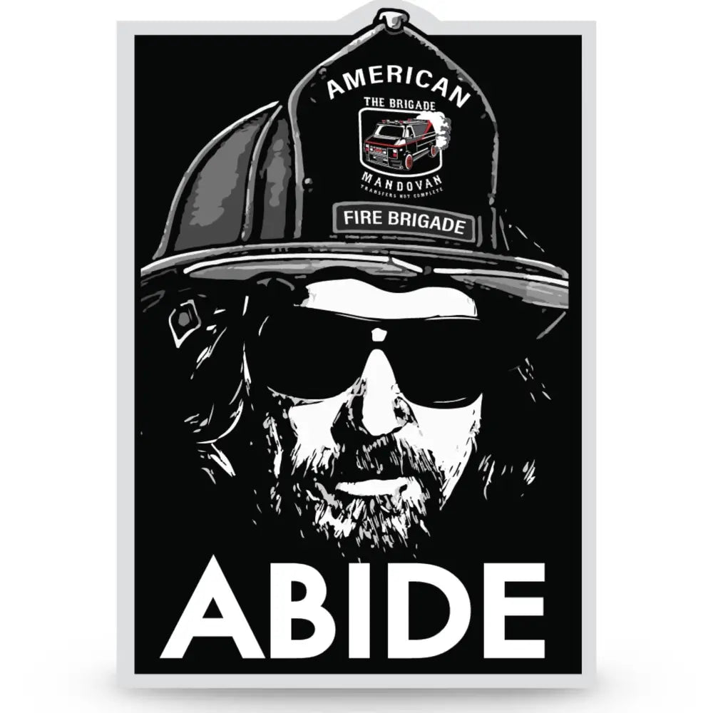 Abide Sticker - Chief Miller Apparel