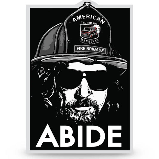 Chief Miller Stickers Abide Sticker Apparel