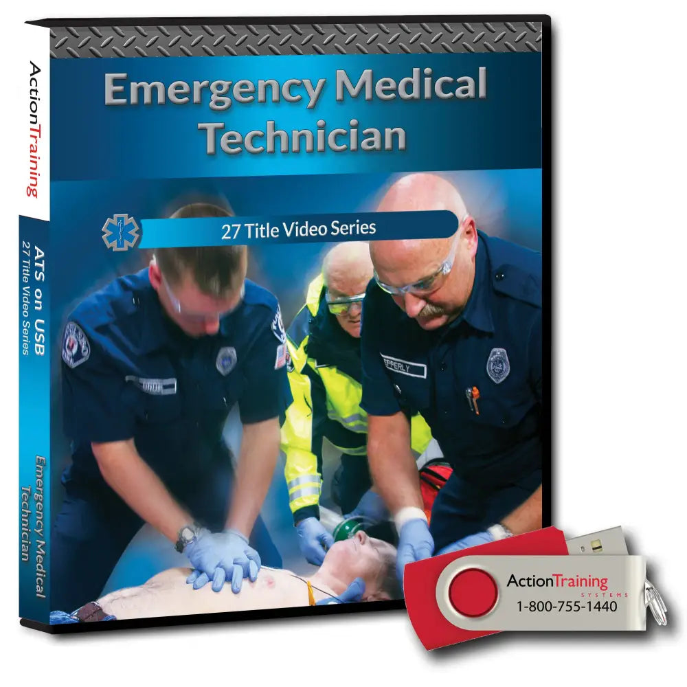 Action Training Systems | Emergency Medical Technician | 27 Title Series - Training