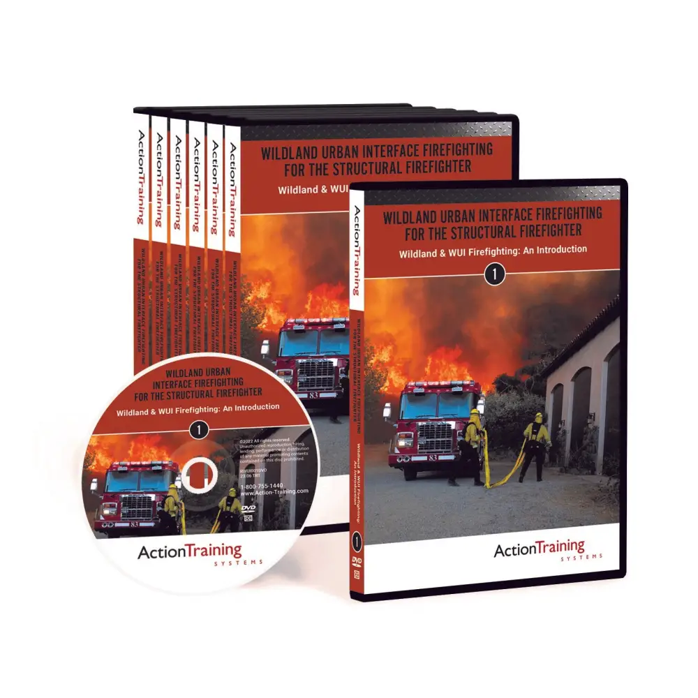 Action Training Systems | Wildland Urban Interface Firefighting for the Structural Firefighter | 7 Title - DVD