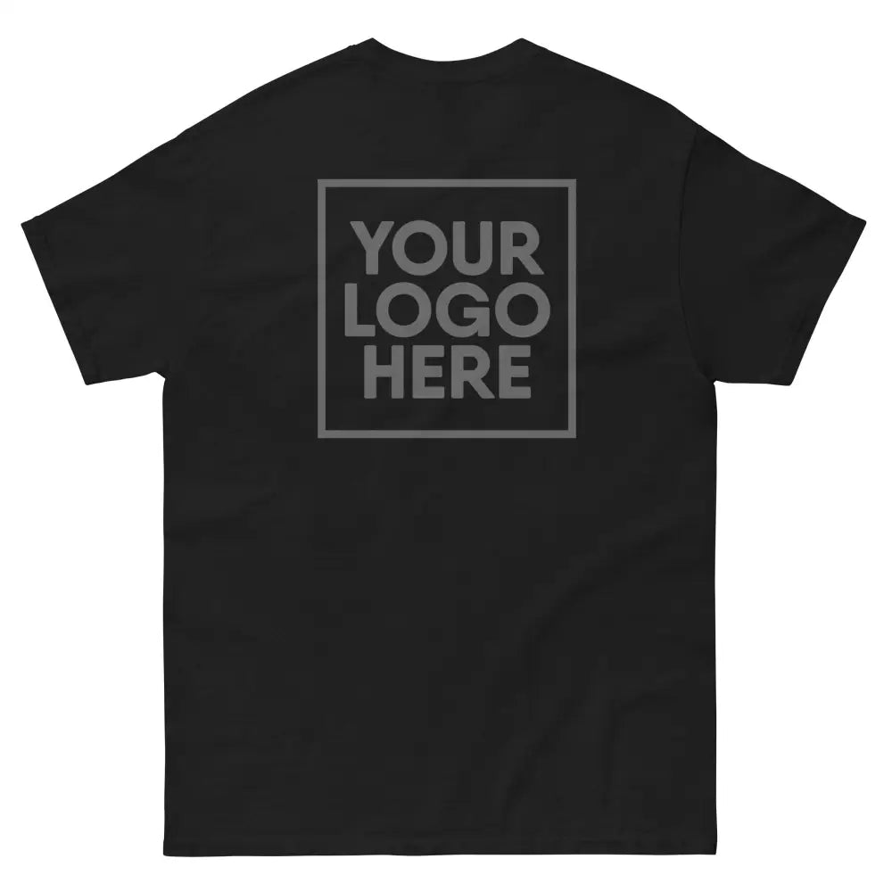 Add Your Logo or Design - Front & Back- T Shirt - Chief Miller Apparel