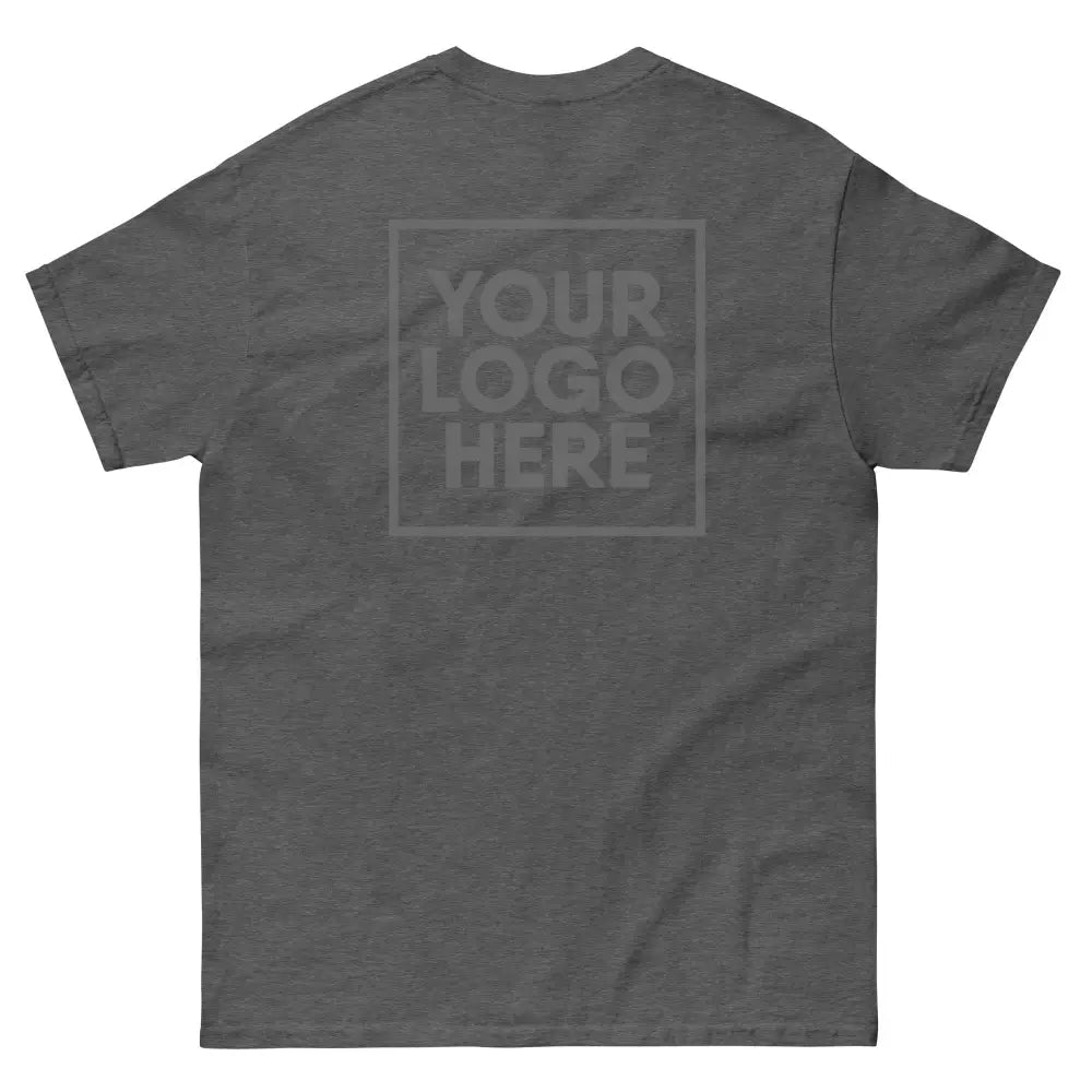 Add Your Logo or Design - Front & Back- T Shirt - Chief Miller Apparel