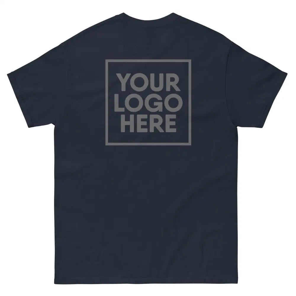 Add Your Logo or Design - Front & Back- T Shirt - Chief Miller Apparel