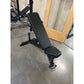 Adjustable black weight bench from SFE Commercial Adjustable Multiple Position FID Bench