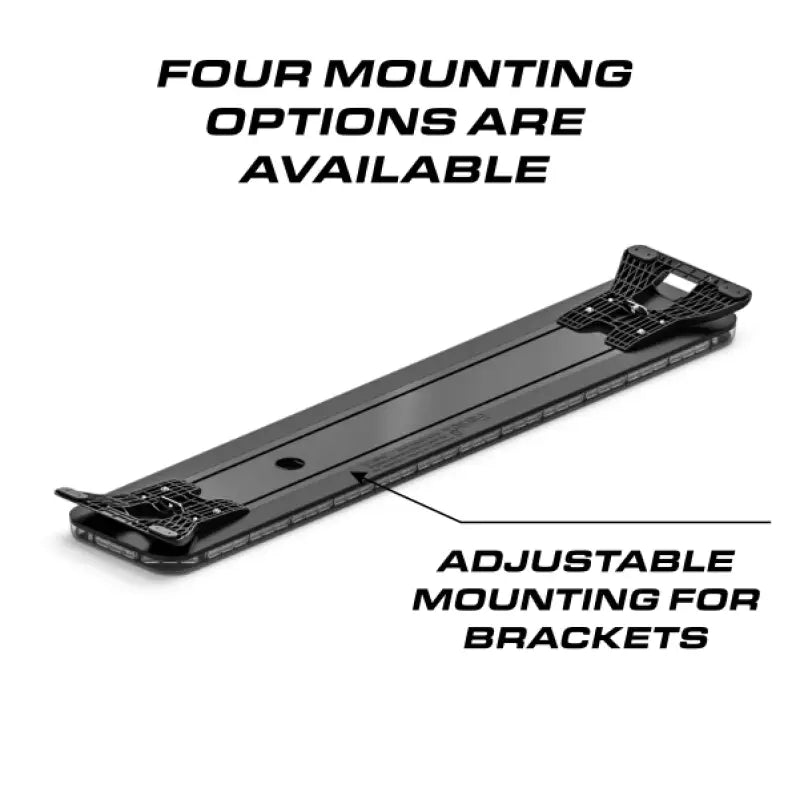 Adjustable mounting bracket for Feniex Quantum 2.0 60-inch GPL Light Bar, compatible with GPL light systems