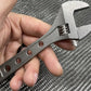 Adjustable Wrench - Titanium 6 Inch with circular holes for enhanced grip and versatility