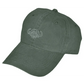 Adjustable Twill Cap with Embroidered Buffalo Logo - Forest - Chief Miller Apparel