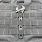 Adjustable wrench on gray tactical MOLLE webbing featuring 8 Inch Titanium Adjustable design