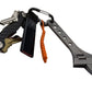 Adjustable Wrench - Titanium 6 Inch with keyring and orange cord, NSN Pending