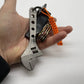 Adjustable Wrench - Titanium 6 Inch with orange paracord attachment for versatility