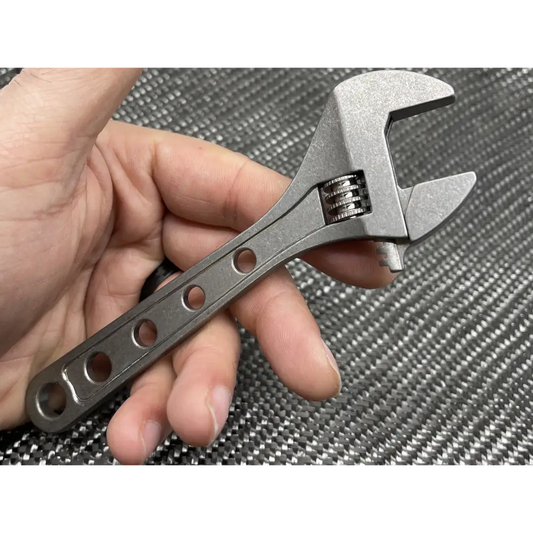 Adjustable Wrench - Titanium 6 Inch (NSN Pending) Tools