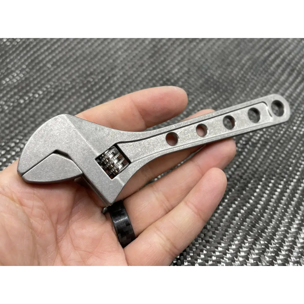 Adjustable Wrench - Titanium 6 Inch (NSN Pending) Tools