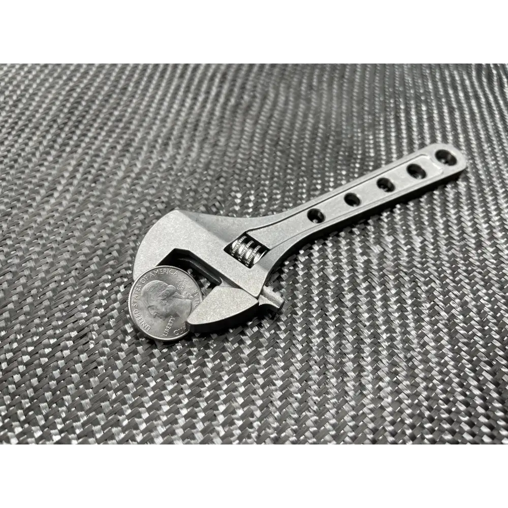 Adjustable Wrench - Titanium 6 Inch (NSN Pending) Tools