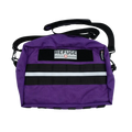 Purple messenger bag with black stripes and Refuge logo for Adventure Kit 3.0
