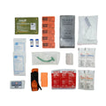 Medical first aid supplies in an Adventure Kit featuring Coyote Tan and Ranger Green