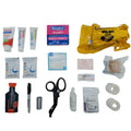 First aid supplies and medical items in coyote tan for the Adventure Kit 3.0