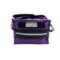 Purple medical bag with reflective stripes and REFUGE branding for Adventure Kit 3.0