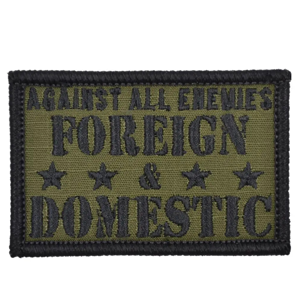 Against All Enemies - Version 2.0 Patch - Olive Drab - Patches