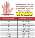 Hand measurement guide for Agent Gloves 2.0 Elite with smart-touch finger tips