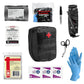 First aid kit contents for bleeding control, ideal for first responders and firefighters