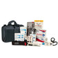 Scherber Vehicle IFAK Emergency Trauma Kit with medical supplies in a black carrying case