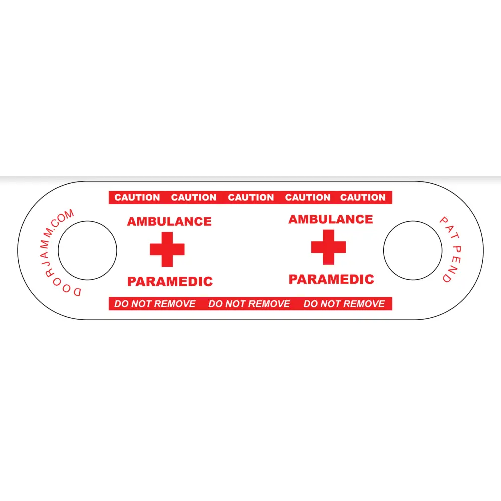 Ambulance Paramedic DoorJamm (2 colors) - Chief Miller Apparel