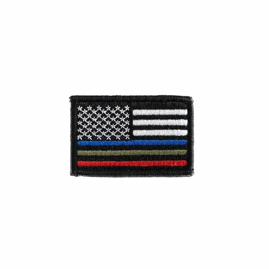 Chief Miller Patches American Flag Patch - FD, PD, Military Apparel