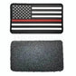 Red Line American Flag Patch with Thin Red Line design and Velcro backing