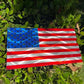 Firefighter American Flag Gift featuring red and white stripes with blue field of stars