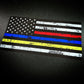 American Flag Rustic Red Blue Yellow - Decal - Chief Miller Apparel