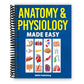 Anatomy & Physiology Made Easy: An Illustrated Study Guide for Students To Easily Learn Anatomy and Physiology (Spiral Bound) - Chief Miller Apparel