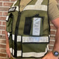 Tactical olive-green ANSI II ODOT Incident Command Vest with reflective strips and OPERATOR patch